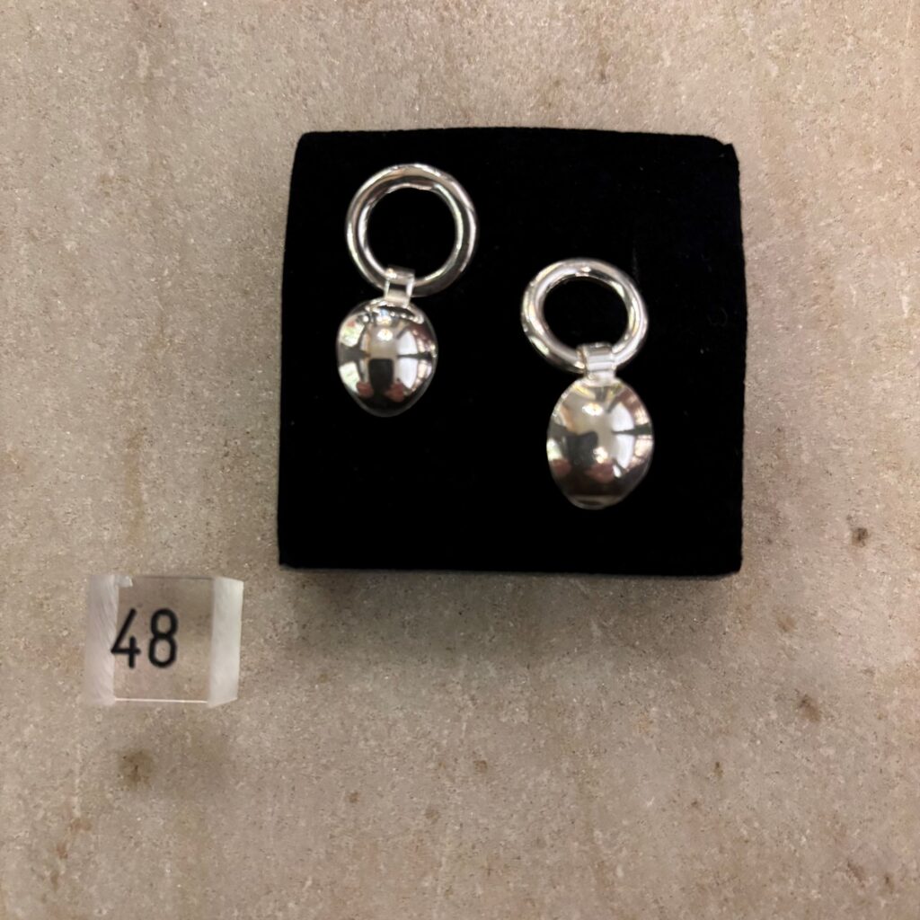048__MURKY__ __Örhängen i silver