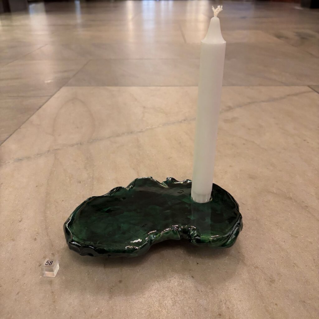 058__Charlotta__Eidenskog__Ljusstake i stengods